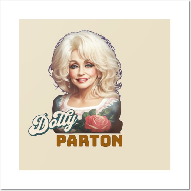 dolly vector vintage  //retro v9 Wall Art by jekoba